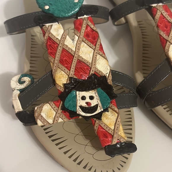 F-Troupe Unique Clown/Circus Performer Sandals - UK 38/US 7/7.5 - Picture 2 of 9